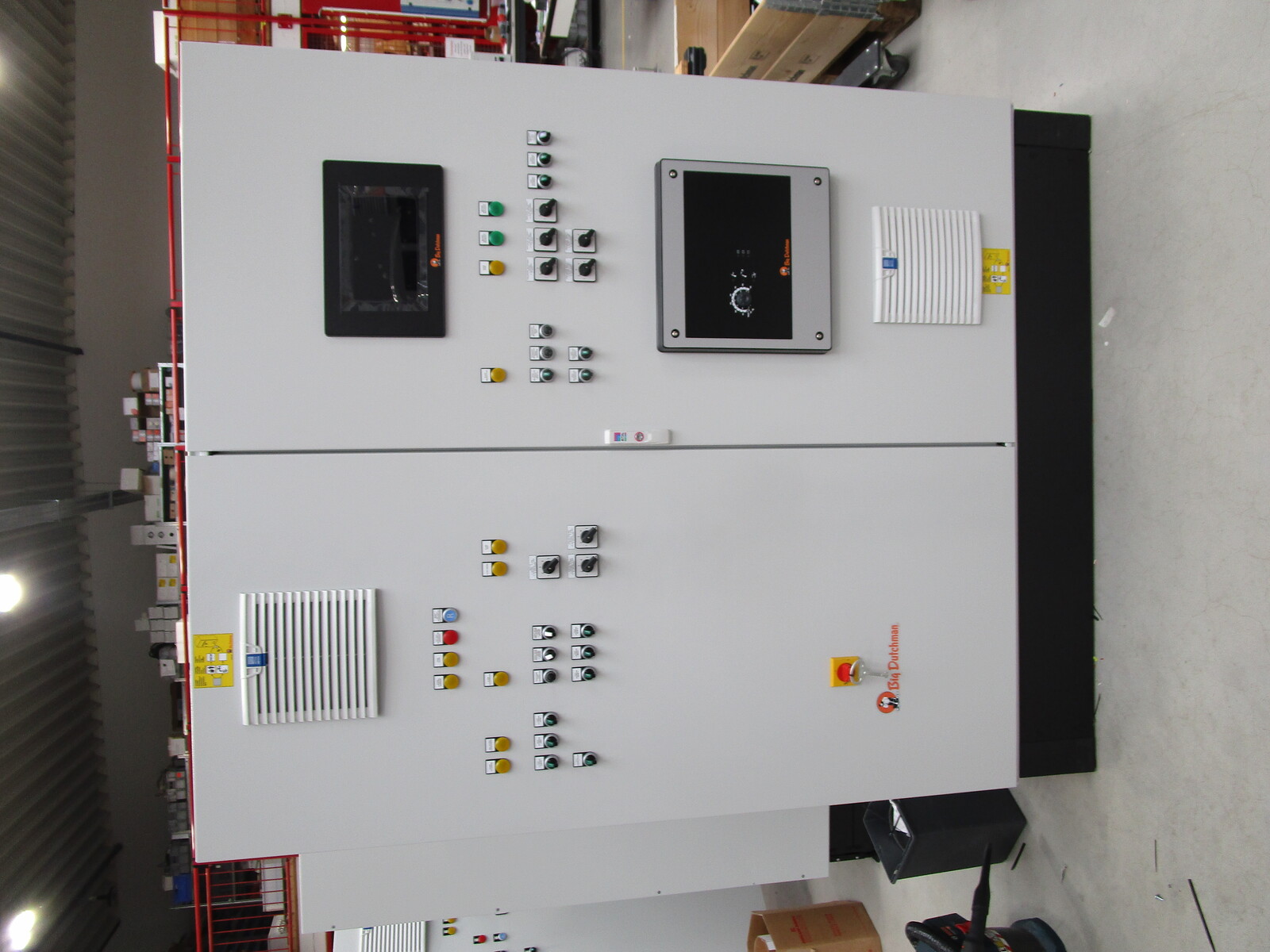 Schaltschrank, Lege Anlage, Viper Intern, 3 R, 3 Etagen